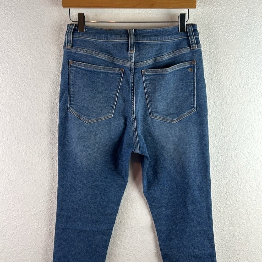 Perfect Madewell 10" High Rise Skinny Crop Jeans 27 - Picture 7 of 8